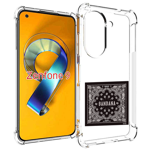 Чехол MyPads Bandana I Big Baby Tape для Asus Zenfone 9 (AI2202) задняя-панель-накладка-бампер чехол mypads bandana i big baby tape для honor x7 задняя панель накладка бампер