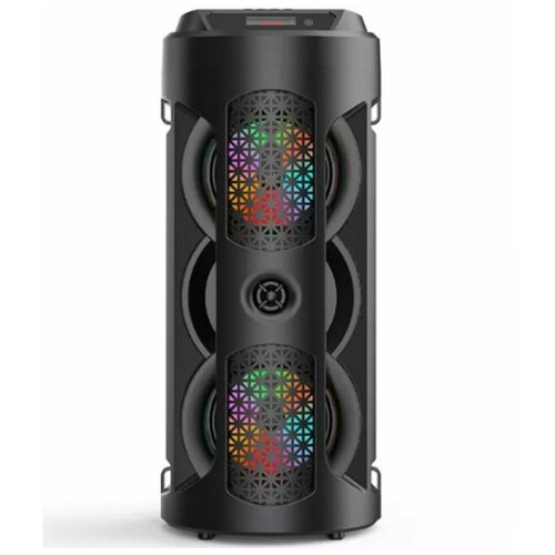 Портативная колонка ZQS-4243 BluetoothUSBMicroSDFMдисплейподсветка черная 198800₽