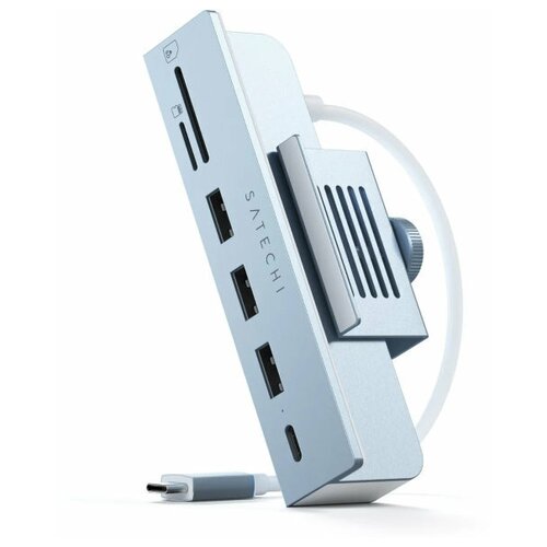 Хаб USB Satechi USB-C Aluminum USB-C Clamp Hub для 24 iMac ST-UCICHB