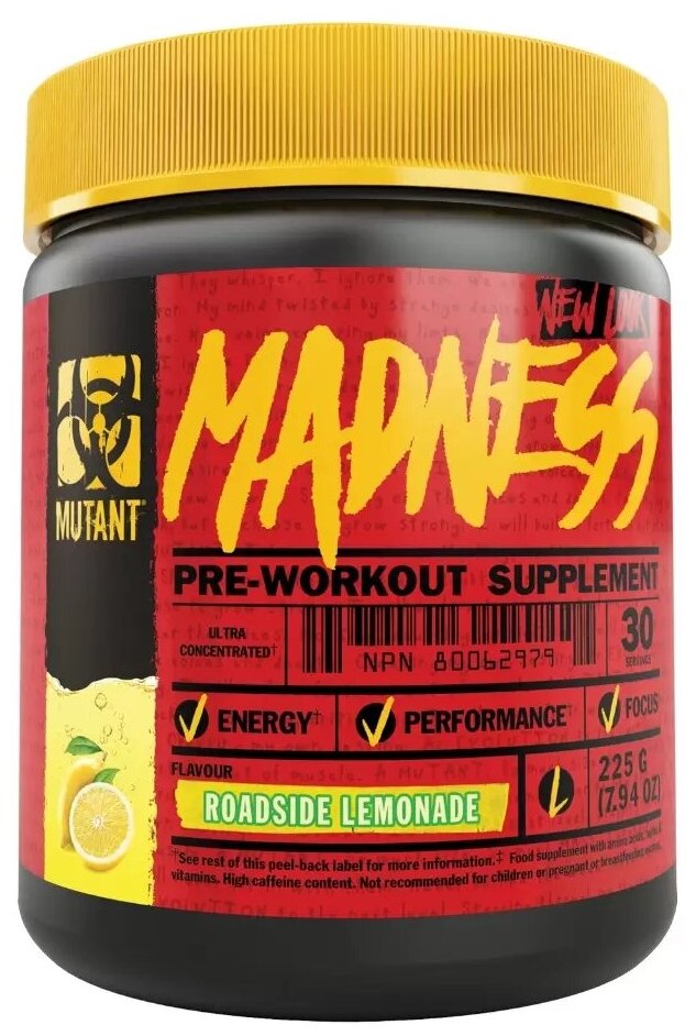 MUTANT Madness 7oz (225 грамм) (Roadside Lemonade)