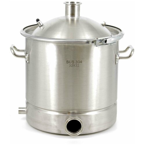 Перегонный куб ДекаМастер 25 л кламп 2 дюйма с купольной крышкой 1186100₽