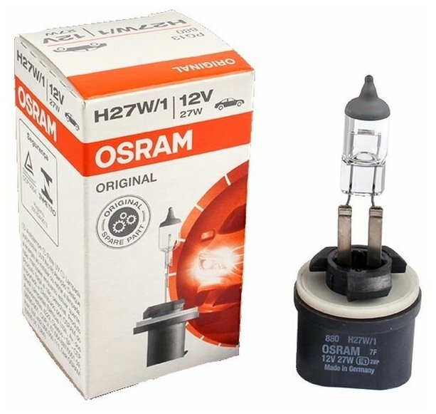 Osram 880 Лампа H27/1 12V 27W PG13 ORIGINAL LINE качество оригинальной з/ч (ОЕМ) 1 шт. - Osram арт. 880