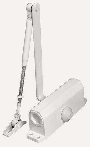 Изображение товара Доводчик дверной SD-2040 WH 55-80 кг (белый)