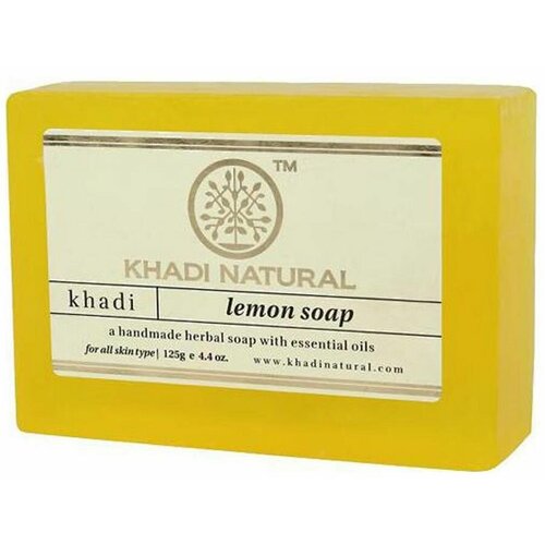 Лемон Мыло Кхади ручной работы с эфирными маслами Lemon soap Khadi Natural 125 гр. лемон мыло кхади ручной работы с эфирными маслами lemon soap khadi natural 125 гр