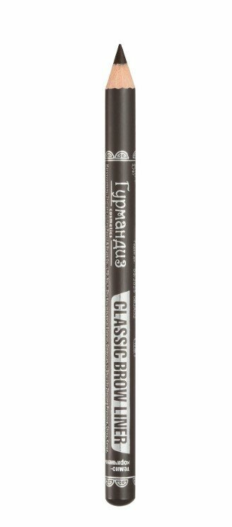 Карандаш для бровей Classic Brow Liner, 0,78 г, Темно-коричневый