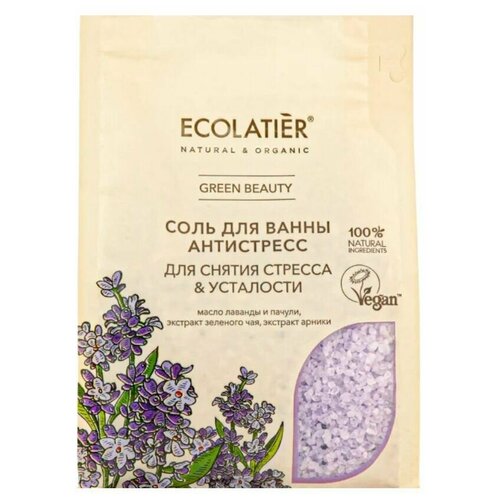 Соль для ванны ECOLATIER Антистресс, 600 г