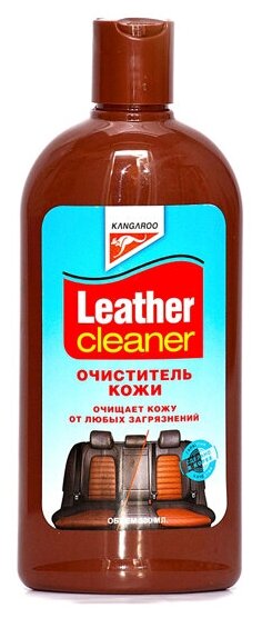 Очиститель кожи Kangaroo Leather Cleaner, 300мл