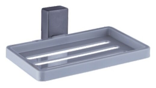 Мыльница Potato Greymetal, металл, настенный способ крепления