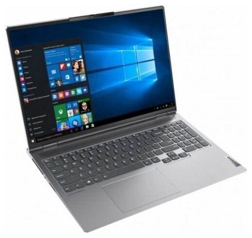 Ноутбук Lenovo ThinkBook 16p Gen 2 16 WQXGA IPSRyzen 5 5600H16GB512GB SSD RTX 3060 6GbWin 10 ProNoODDсерый 20YM0008RU