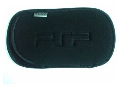 Чехол Варежка мягкий (Оригинал) Черный для Sony PSP-2000/3000 (PSP)