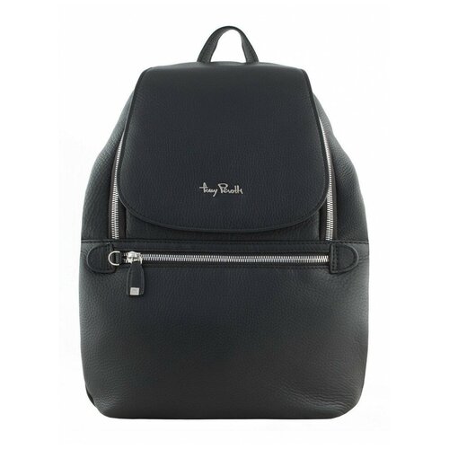 фото Рюкзак кожаный tony perotti contatto 563442/1 черный