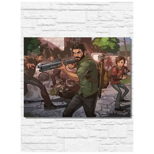 Картина по номерам на холсте игра the last of us - 9678 Г 30x40 картина по номерам на холсте игра crypt of the necrodancer 11591 г 30x40