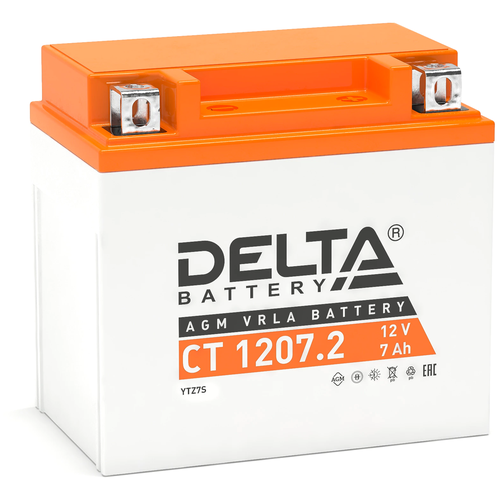Аккумулятор Delta CT 1207.2 (12V / 7Ah) [YTZ7S]
