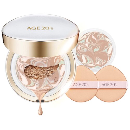 AGE 20's Signature Pact Long Stay со сменным блоком, 14 мл/14 г, оттенок: natural 21