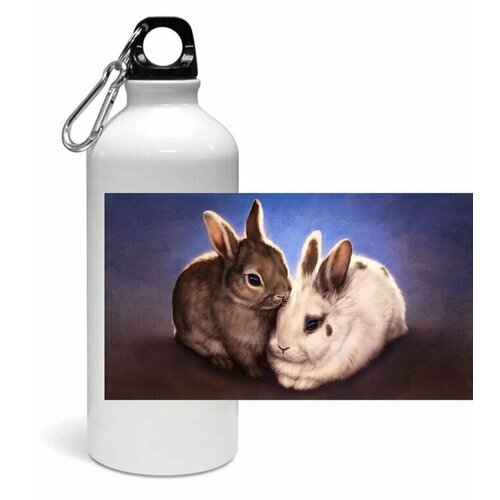 фото Спортивная бутылка год кролика №1 goodbrelok