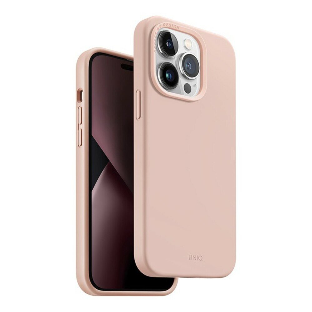 Чехол Uniq для iPhone 14 Pro Max LINO Pink