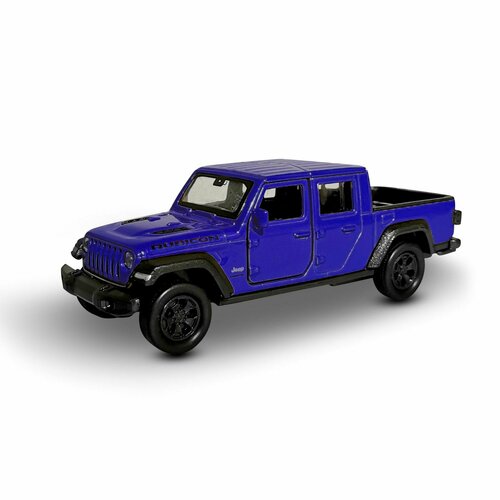 Машинка WELLY JEEP GLADIATOR Синий / модель машины 1:38 с пружинным механизмом металлическая машинка 1 34 1 39 jeep gladiator 2020г белый 43788d welly