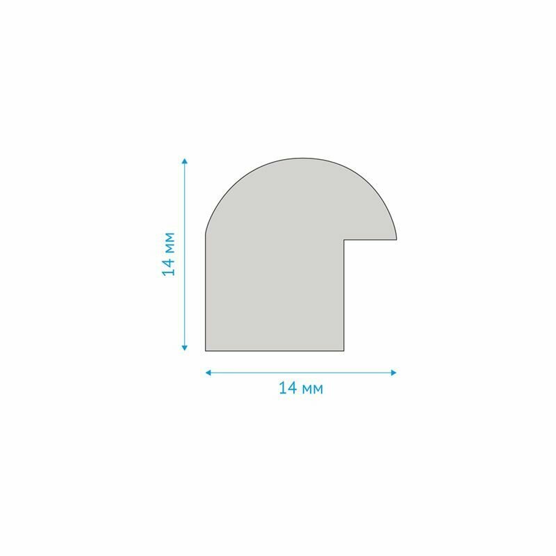 Рамка пластиковая OfficeSpace 21*30 см, №1, silver - фото №5