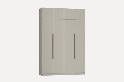 Изображение товара Шкаф Джетон 4 1600-520-2200 наполнение белье/платье/белье цвет кашемир