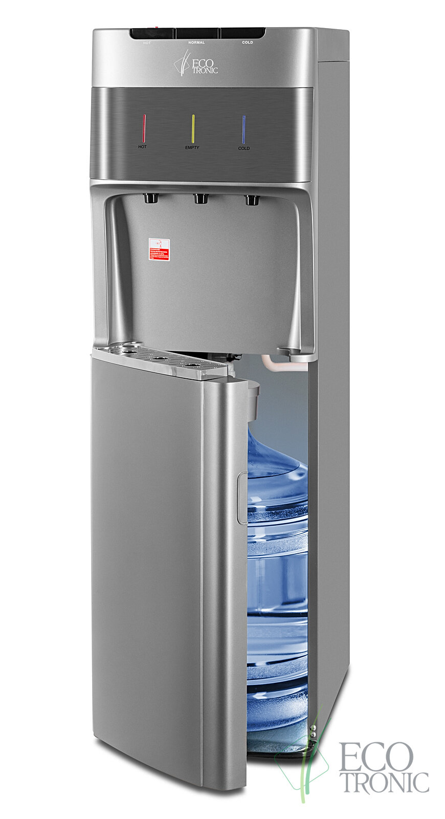 Кулер с нижней загрузкой бутыли Ecotronic M30-LXE silver
