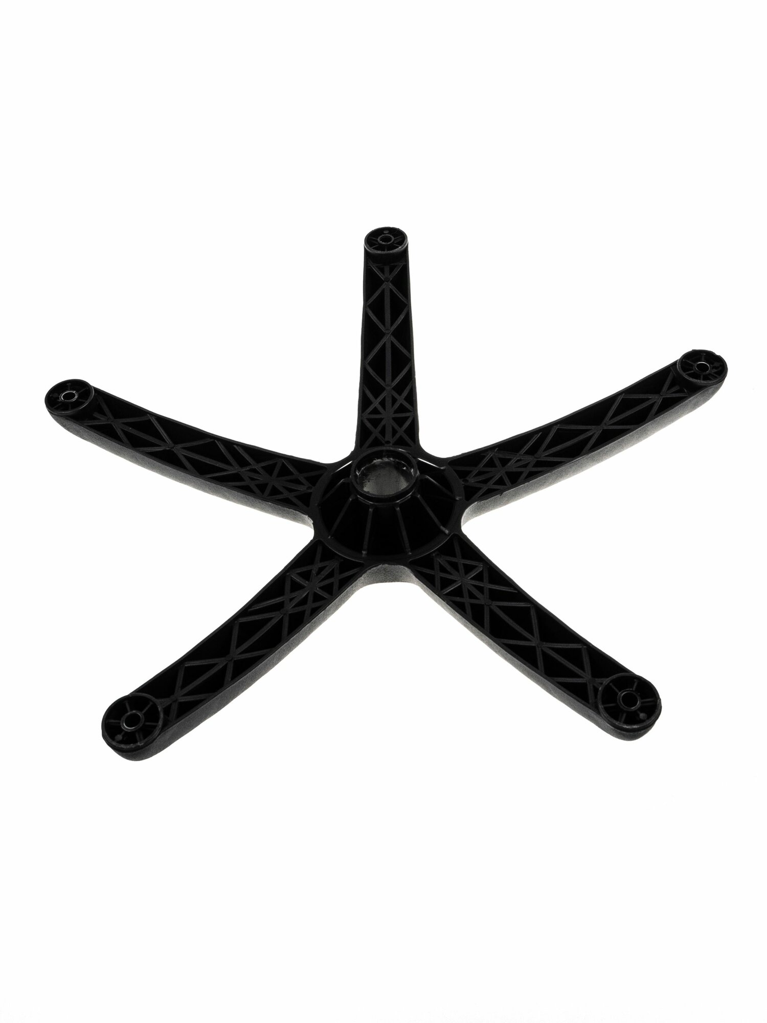 Фурнитура Для Мебели Крестовина для офисного кресла 600 мм, усиленная до 200 кг / игровая компьютерная ножка для мебели