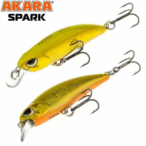 Воблер Akara Spark 50S 3,5гр. (1/8 oz 2,0 in) A86
