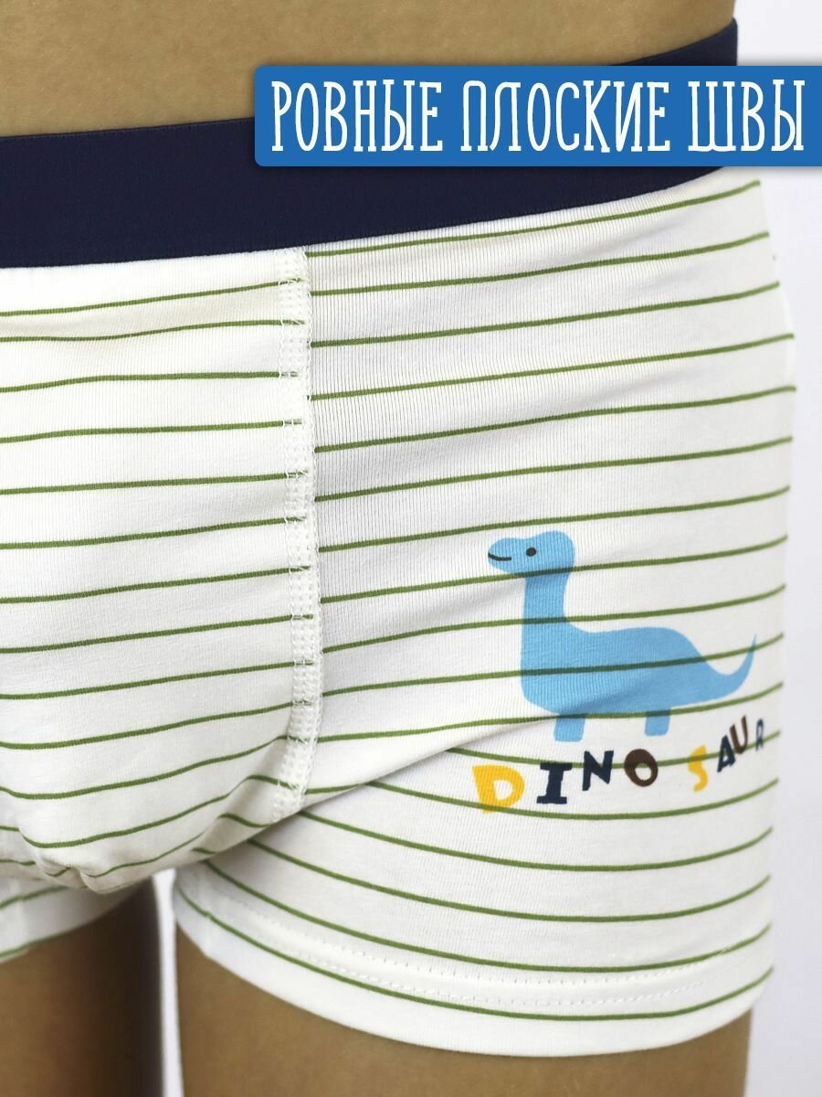 Трусы Jim Hussey, 4 шт., размер 3XL, разноцветный — фото 1