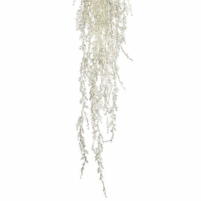 White Moss Новогоднее украшение. Ветка декоративная