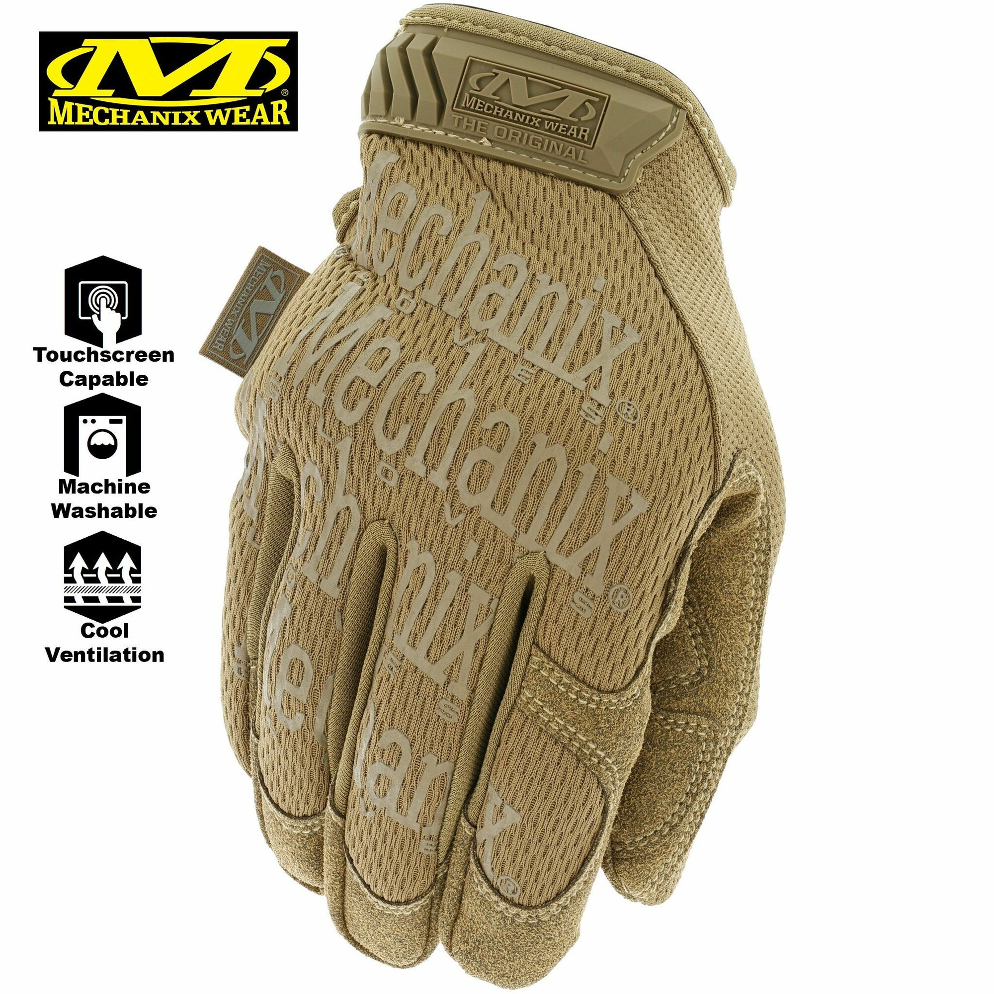 Перчатки MECHANIX Original Coyote, р. L MG-72-010