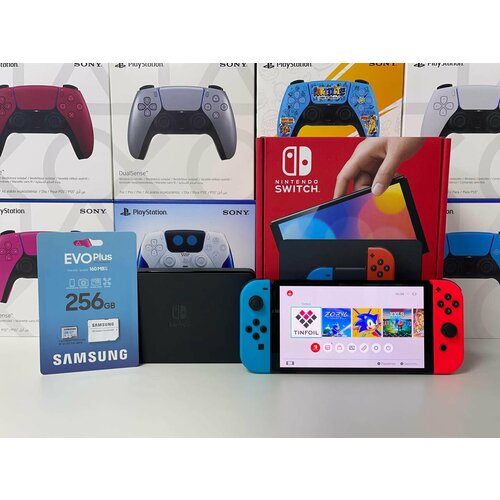 Nintendo Switch Oled Neon 64256gb Raspberry pi 2024 70 топ игр 41990₽