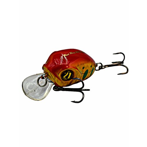 Воблер крэнк Фэт RED RAG 36F-SR 5,7 грамм 0,4-0,6 М на голавль, берш, жерех, щуку, окунь, голавль