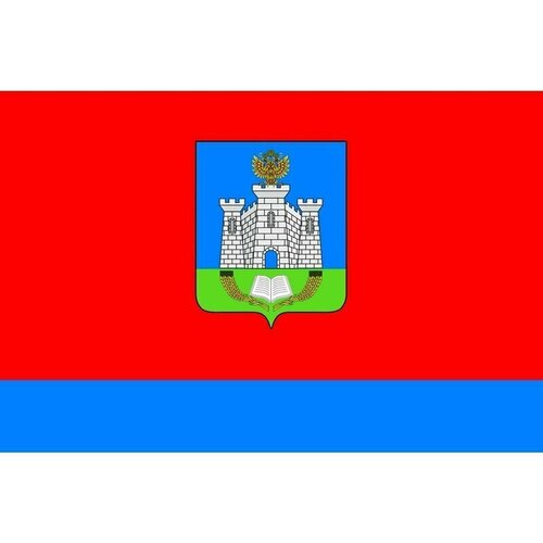 Флаг Орловской области без земельной короны. Размер 135x90 см.