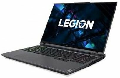 Ноутбук Lenovo Legion 5 Pro 16ARH7H, 16", IPS, AMD Ryzen 7 6800H, DDR5 16ГБ, SSD 1024ГБ, NVIDIA GeForce RTX 3060 для ноутбуков 6ГБ, серый (82rg000pru) - фото №2