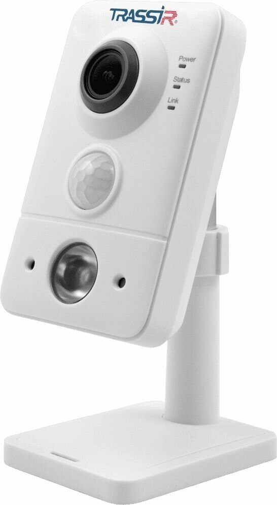 Камера видеонаблюдения IP Trassir TR-D7121IR1 v6 2.8-2.8мм цв. корп: белый