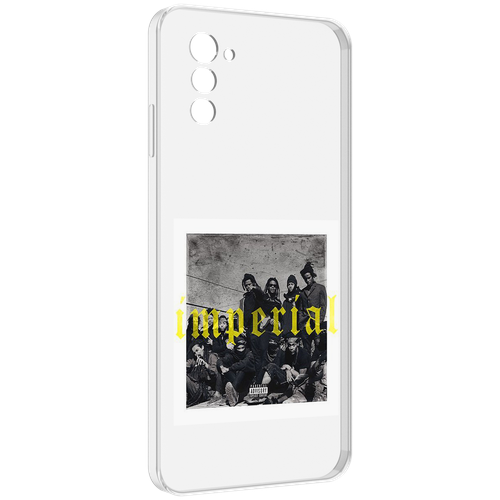 Чехол MyPads Denzel Curry - Imperial для UleFone Note 12 / Note 12P задняя-панель-накладка-бампер