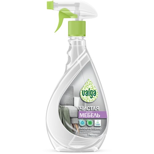 Чистящий спрей Vaiga Чистая мягкая мебель 750 мл .