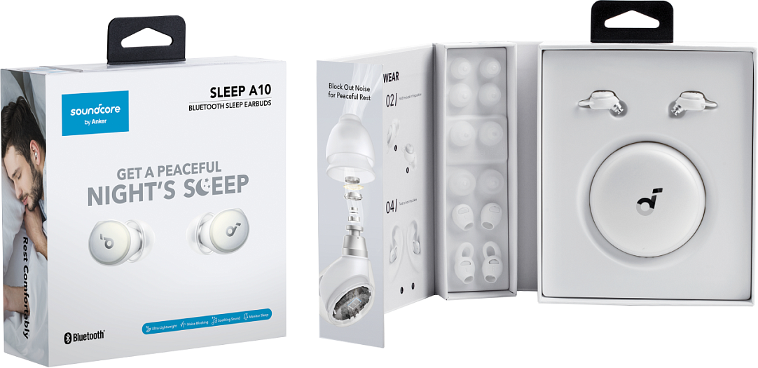 Наушники Anker Sleep A10 A6610G21 White - фото №14