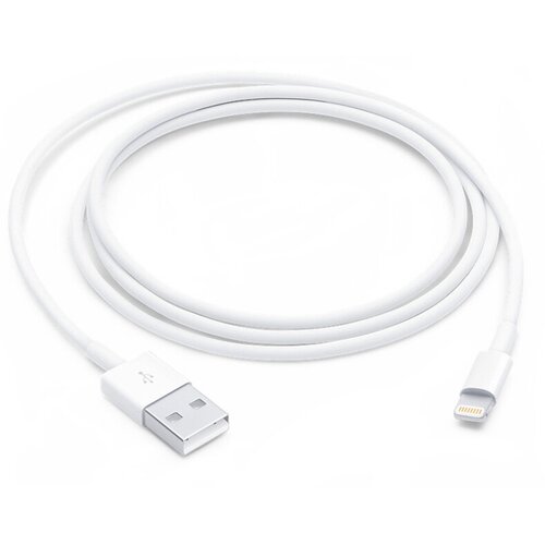Кабель Apple Lightning USB 1 м белый 223₽