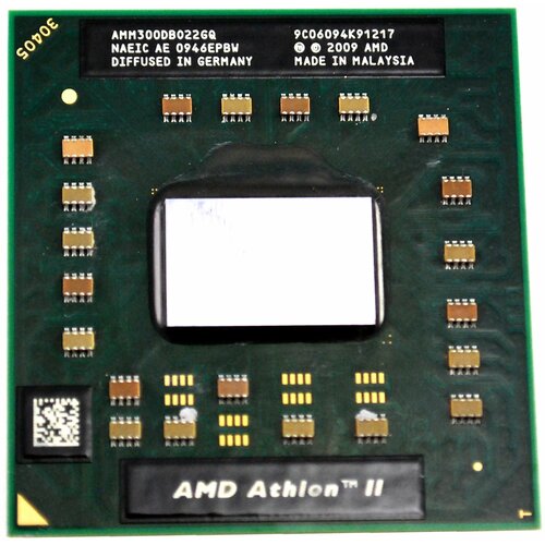 Б/у процессор AMD Athlon II M300 , AMM300DBO22GQ б у процессор amd turion 64 x2 rm 72 tmrm72dam22gg