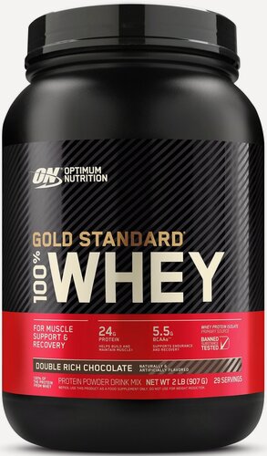 Изображение товара Optimum Nutrition 100% Whey Gold Standard (907 грамм) - Шоколадно-Арахисовая Паста