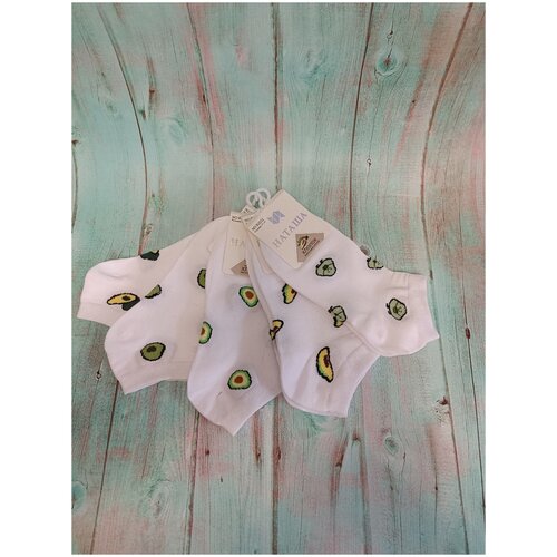 фото Носки авокадо женские, набор 5 шт размер 36-41 алйша