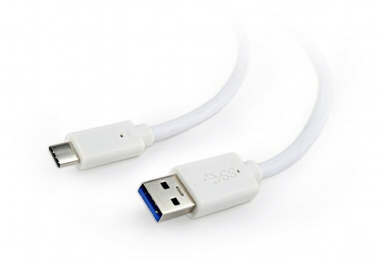 Кабель Cablexpert USB - USB Type-C (CCP-USB3-AMCM-6), 1.8 м, белый - фото №15