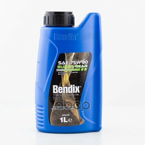 Масло Трансмиссионное 75W90 Bendix 1Л Синтетика Super Gearapi Gl-4/Gl-5/Gl-5 Ls BENDIX арт. 182031B