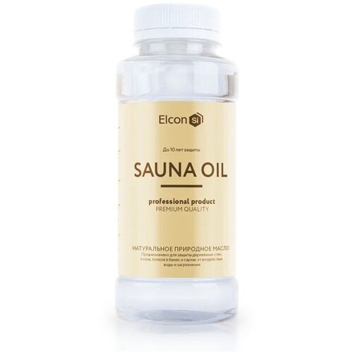 Масло для защиты полков Elcon Sauna Oil, 0,25 л