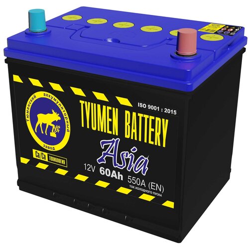 Аккумулятор Tyumen Battery Asia 60 Ач обратная полярность
