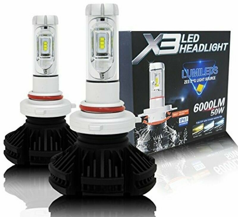 Комплект светодиодных ламп X3 Led Headlight H11/H8/H9 50W 6000Lm (2 шт. / комплект) (КОД: 1142.-01)