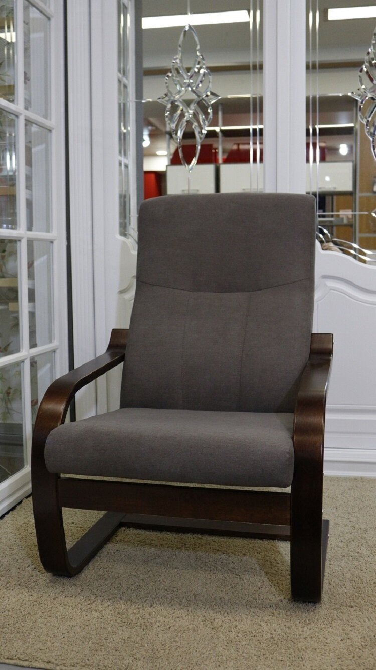 Кресло качалка для отдыха дома мягкое - фотография № 14
