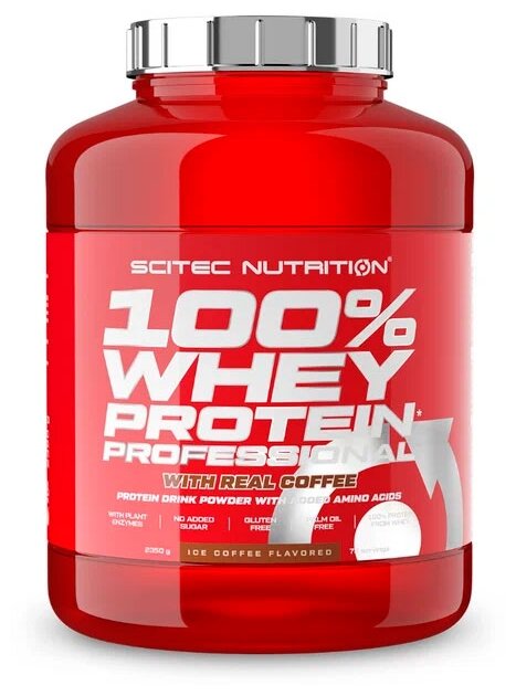 Протеин сывороточный Scitec Nutrition Whey Protein Professional (2350 г) Ледяной кофе