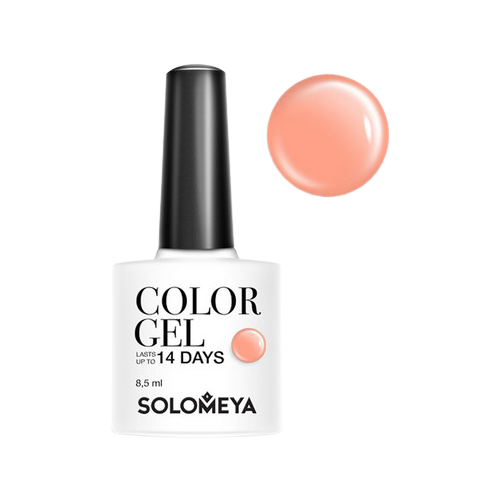 Solomeya гель-лак для ногтей Color Gel, 8.5 мл, 37 г, Peach/Персик 14