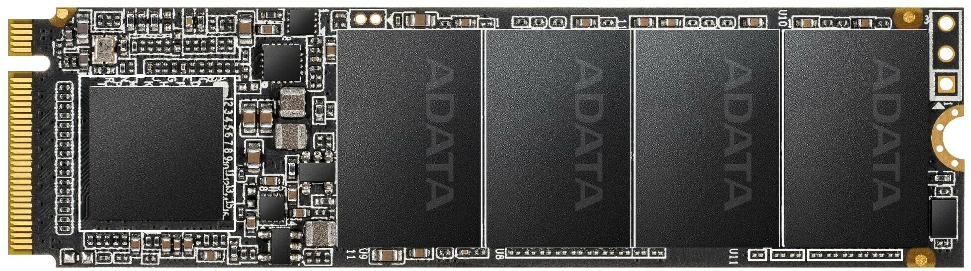 SSD диск ADATA M.2 XPG SX6000 Pro 256GB PCIe Gen3x4 NAND Flash TLC 3D (ASX6000PNP-256GT-C) - фотография № 18